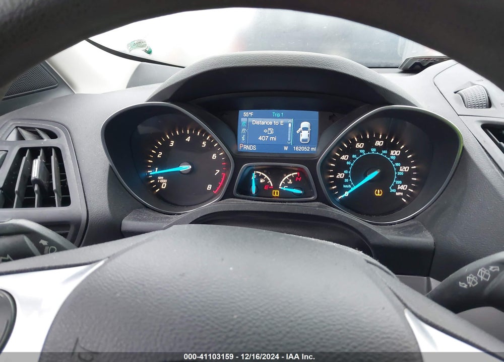 2013 FORD ESCAPE S VIN: 1FMCU0F70DUD87648