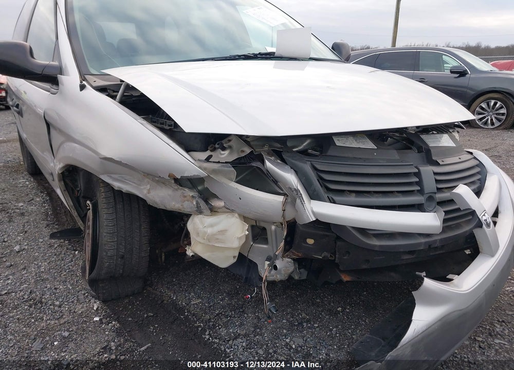 2007 DODGE CARAVAN SE VIN: 1D4GP25R17B204689