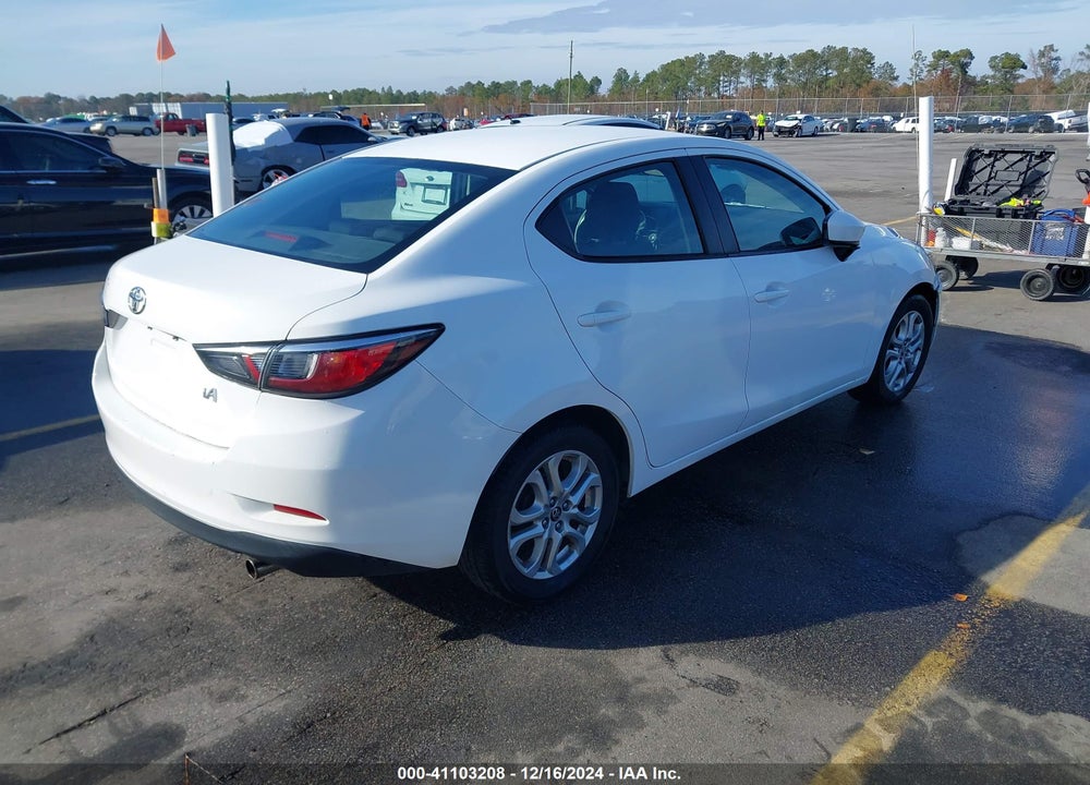 2018 TOYOTA YARIS IA VIN: 3MYDLBYV4JY320497