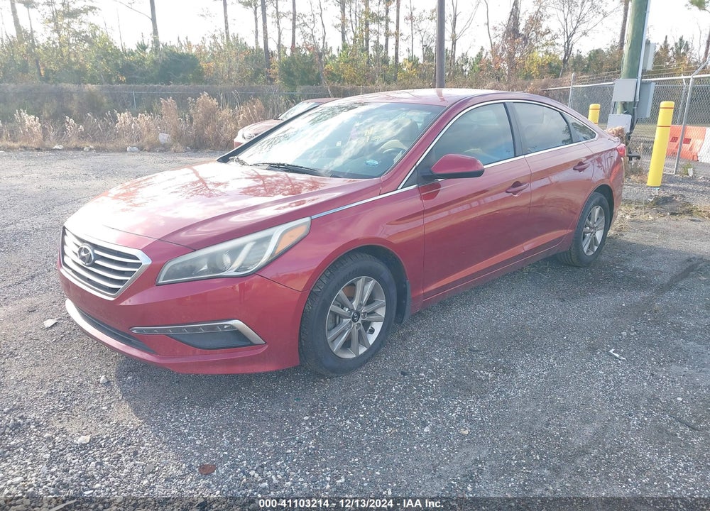2015 HYUNDAI SONATA SE VIN: 5NPE24AF2FH197260