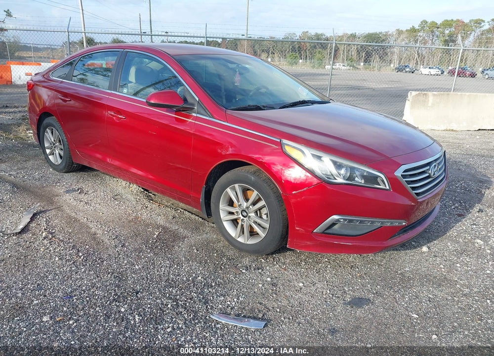 2015 HYUNDAI SONATA SE VIN: 5NPE24AF2FH197260