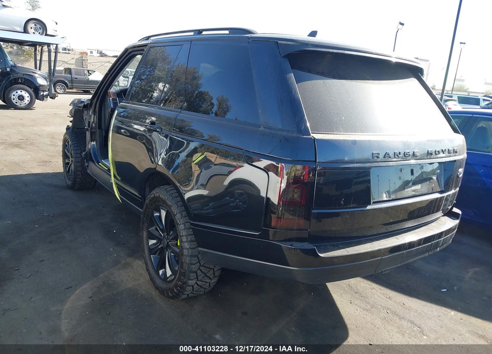 2016 LAND ROVER RANGE ROVER 3.0L V6 TURBOCHARGED DIESEL TD6 VIN: SALGR2KF7GA289358