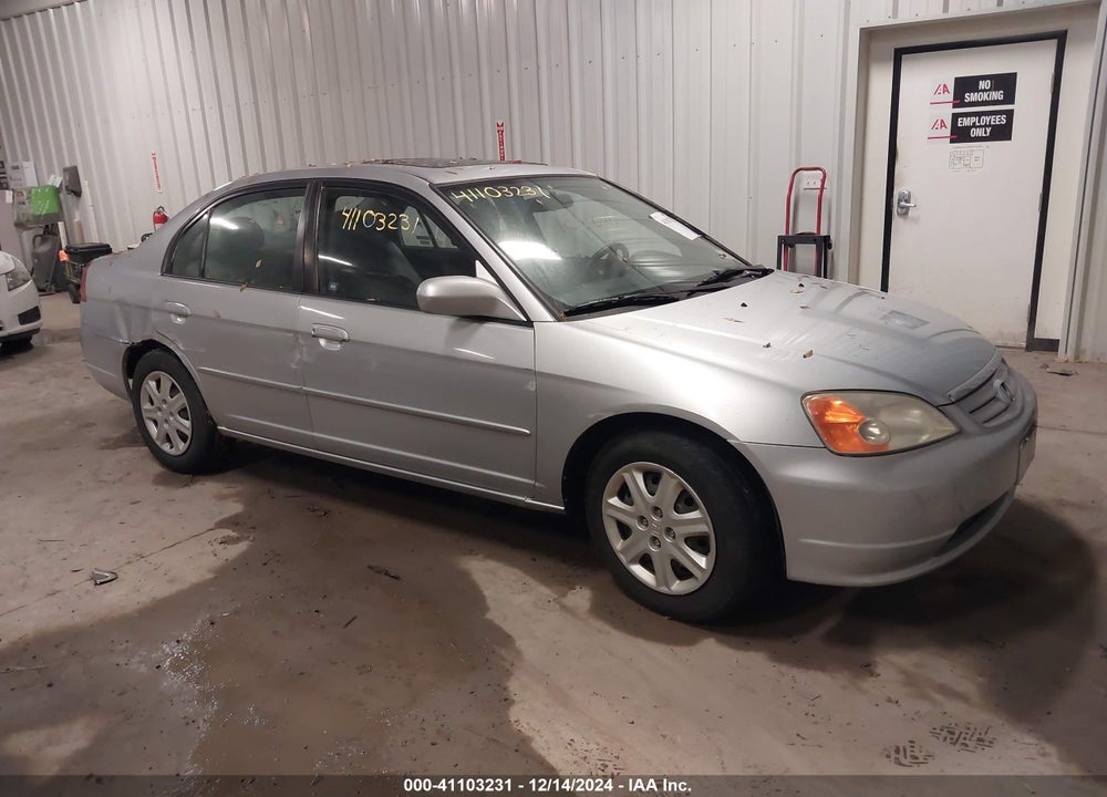 2003 HONDA CIVIC EX VIN: 2HGES26733H622142