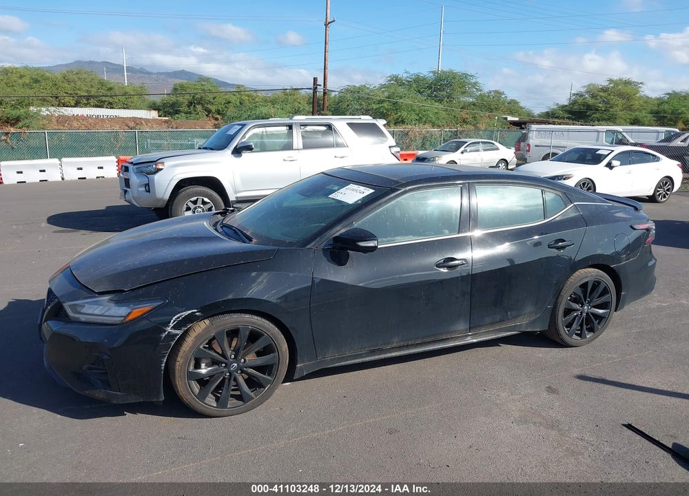 2023 NISSAN MAXIMA SR XTRONIC CVT VIN: 1N4AA6EV1PC502863