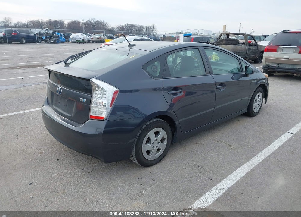 2010 TOYOTA PRIUS II VIN: JTDKN3DU5A0151491