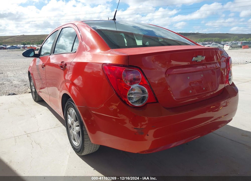 2012 CHEVROLET SONIC LS VIN: 1G1JA5SH5C4108511