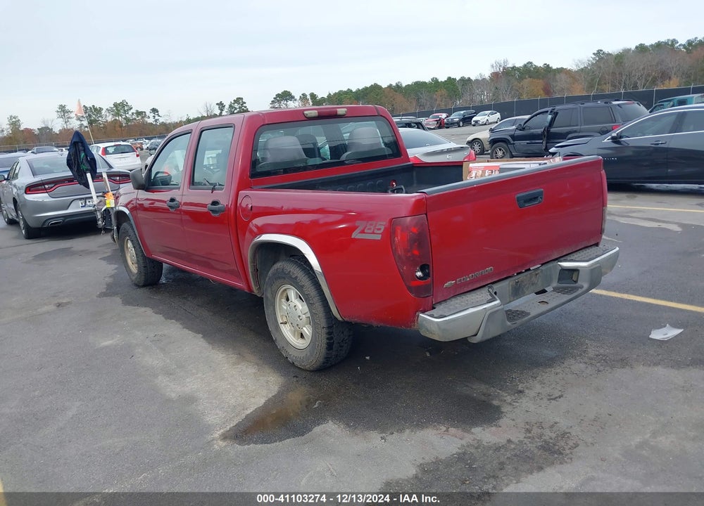 2006 CHEVROLET COLORADO LT VIN: 1GCCS138668119163