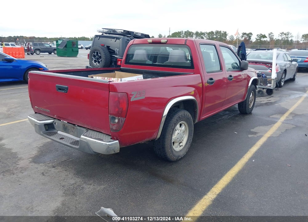 2006 CHEVROLET COLORADO LT VIN: 1GCCS138668119163