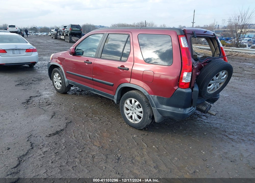 2006 HONDA CR-V EX VIN: JHLRD68896C022713