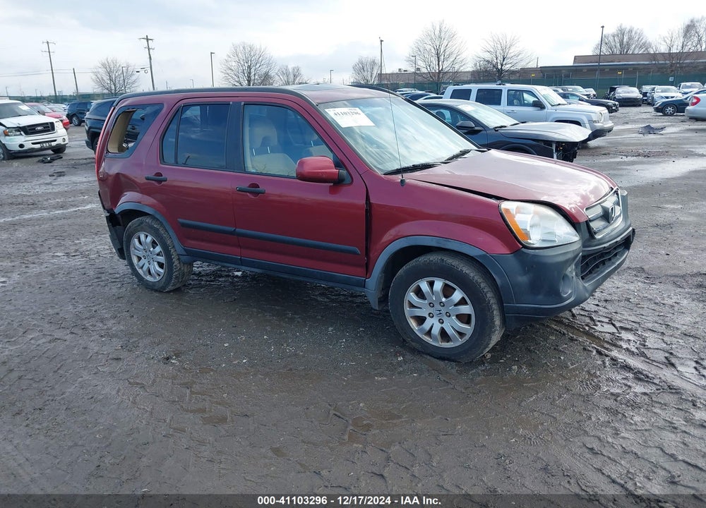 2006 HONDA CR-V EX VIN: JHLRD68896C022713