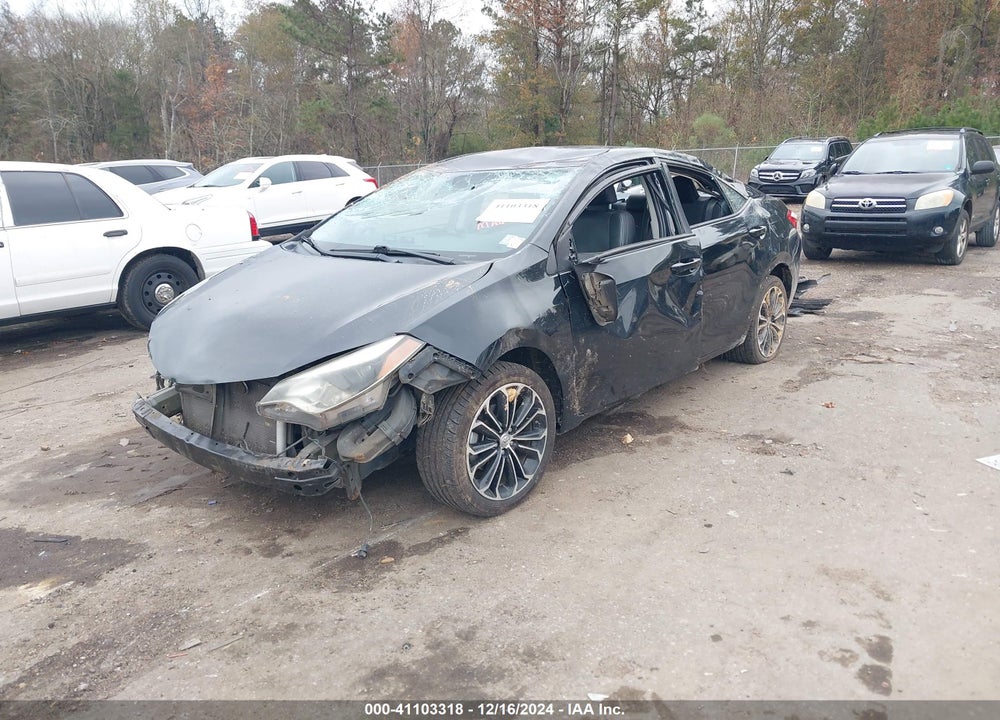 2014 TOYOTA COROLLA S PLUS VIN: 5YFBURHEXEP170574