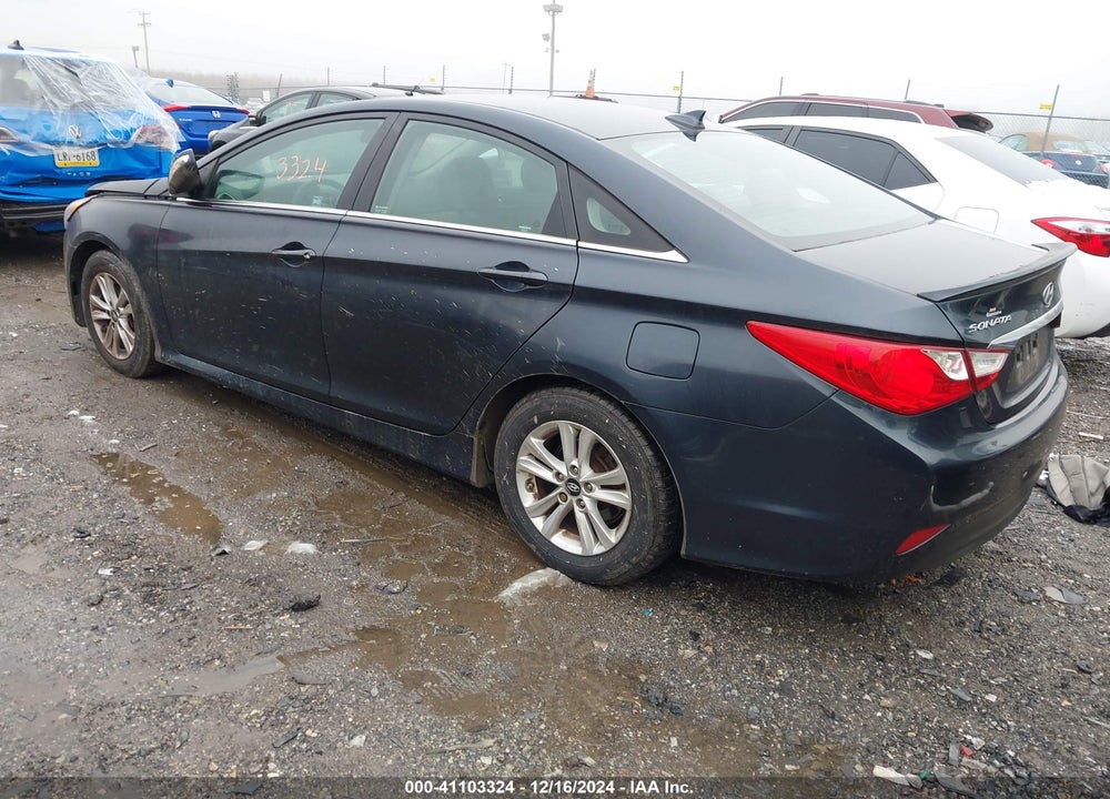 2014 HYUNDAI SONATA GLS VIN: 5NPEB4AC3EH925317