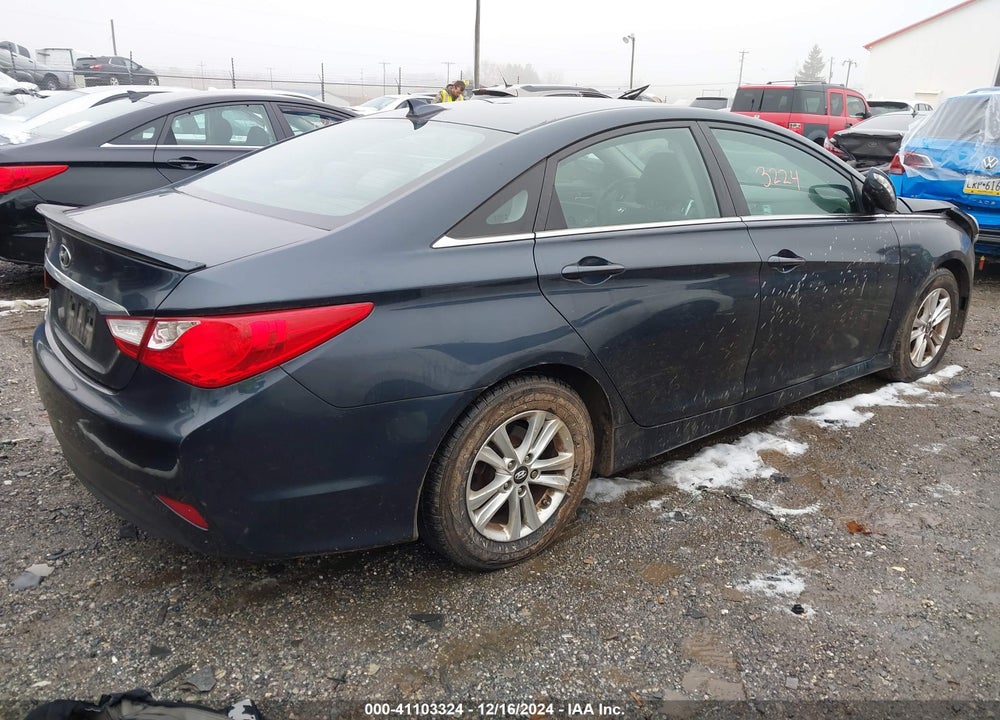 2014 HYUNDAI SONATA GLS VIN: 5NPEB4AC3EH925317