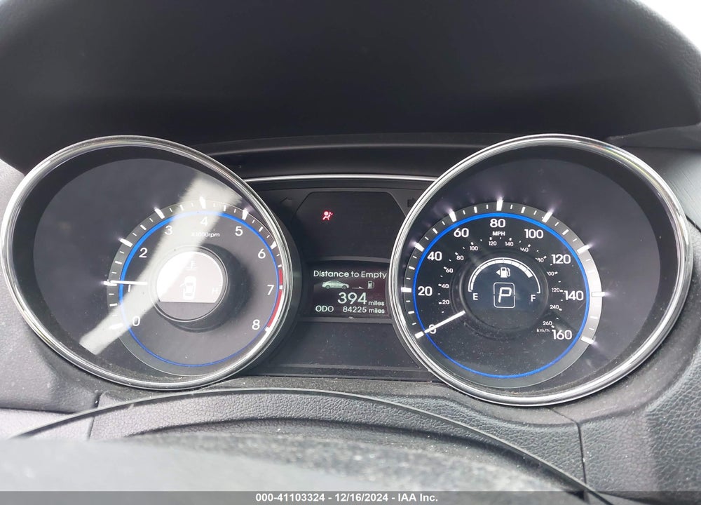 2014 HYUNDAI SONATA GLS VIN: 5NPEB4AC3EH925317