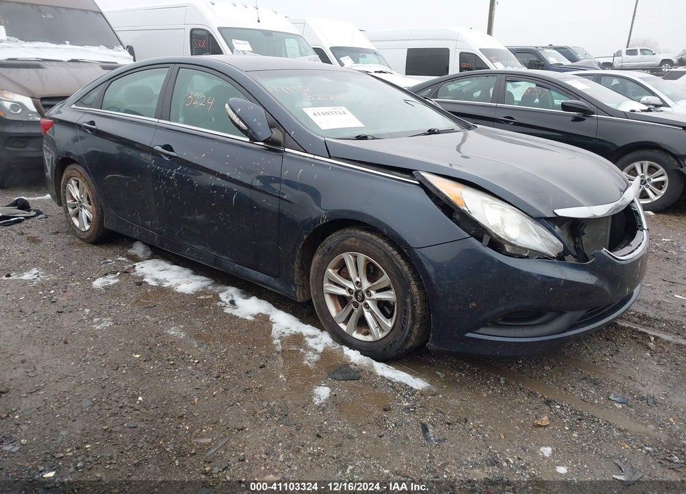 2014 HYUNDAI SONATA GLS VIN: 5NPEB4AC3EH925317