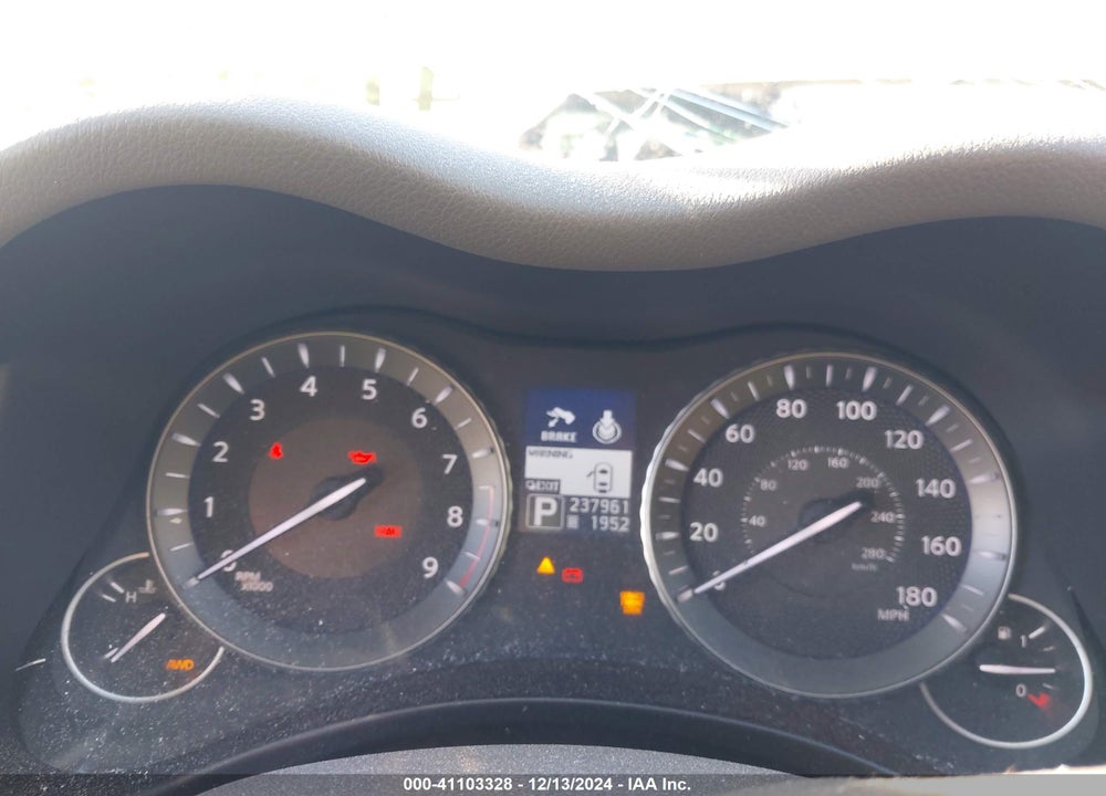 2012 INFINITI M37X VIN: JN1BY1AR9CM396028