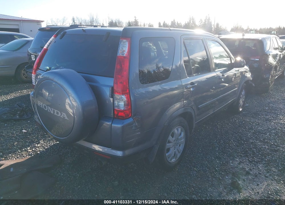 2005 HONDA CR-V SE VIN: JHLRD78905C049845