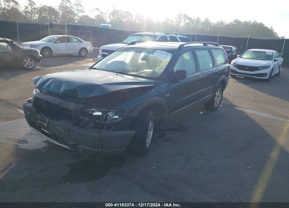 2002 VOLVO V70 XC VIN: YV1SZ58D621075943