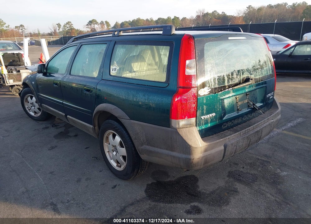2002 VOLVO V70 XC VIN: YV1SZ58D621075943