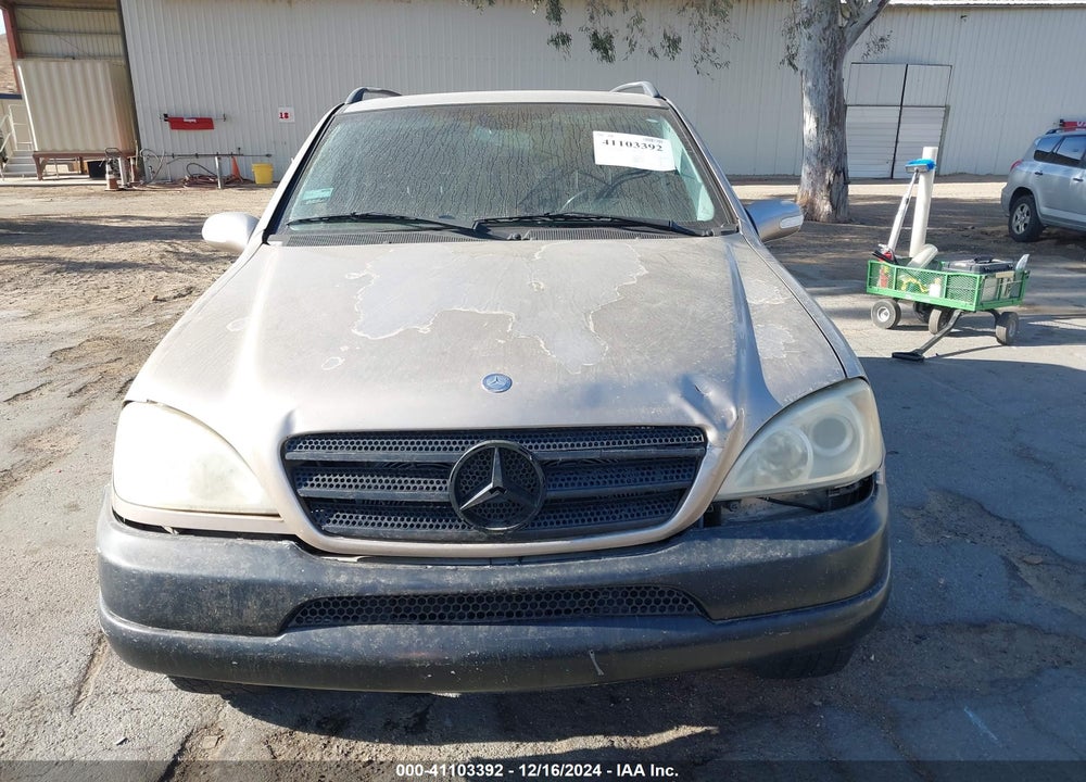 2002 MERCEDES-BENZ ML 320 VIN: 4JGAB54E12A298469