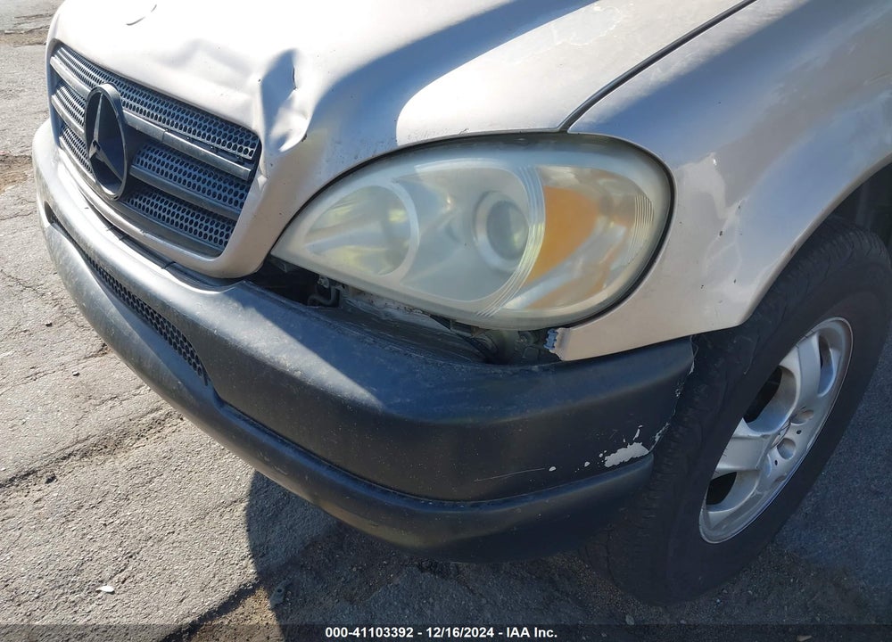 2002 MERCEDES-BENZ ML 320 VIN: 4JGAB54E12A298469