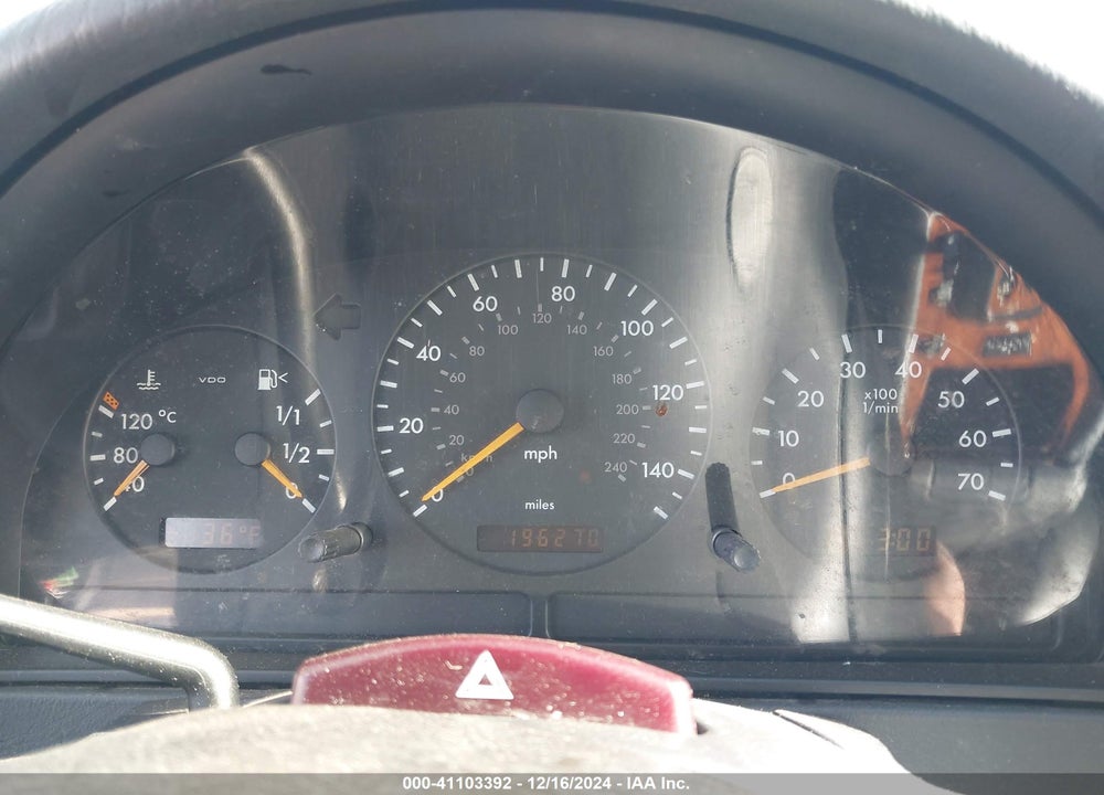 2002 MERCEDES-BENZ ML 320 VIN: 4JGAB54E12A298469