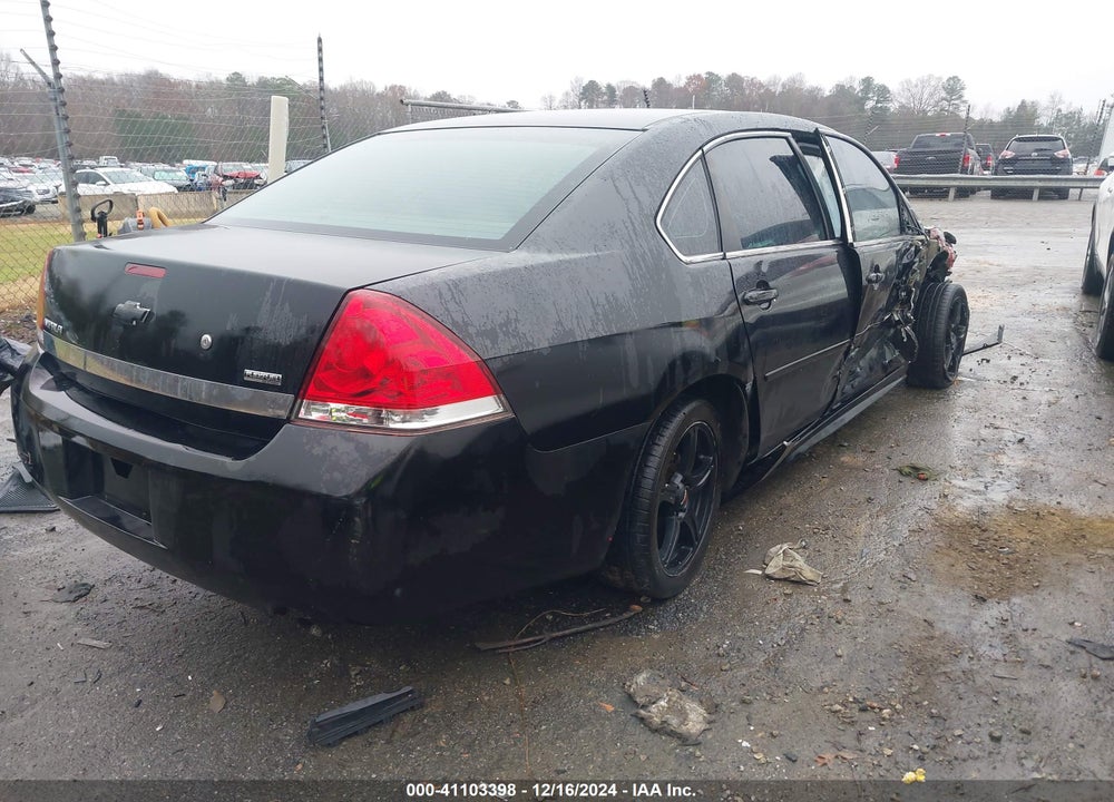 2009 CHEVROLET IMPALA POLICE VIN: 2G1WS57M691253263