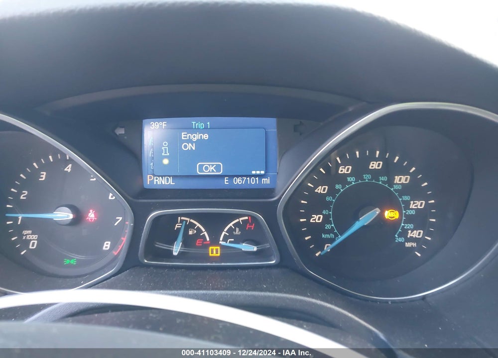 2014 FORD FOCUS SE VIN: 1FADP3K20EL360362