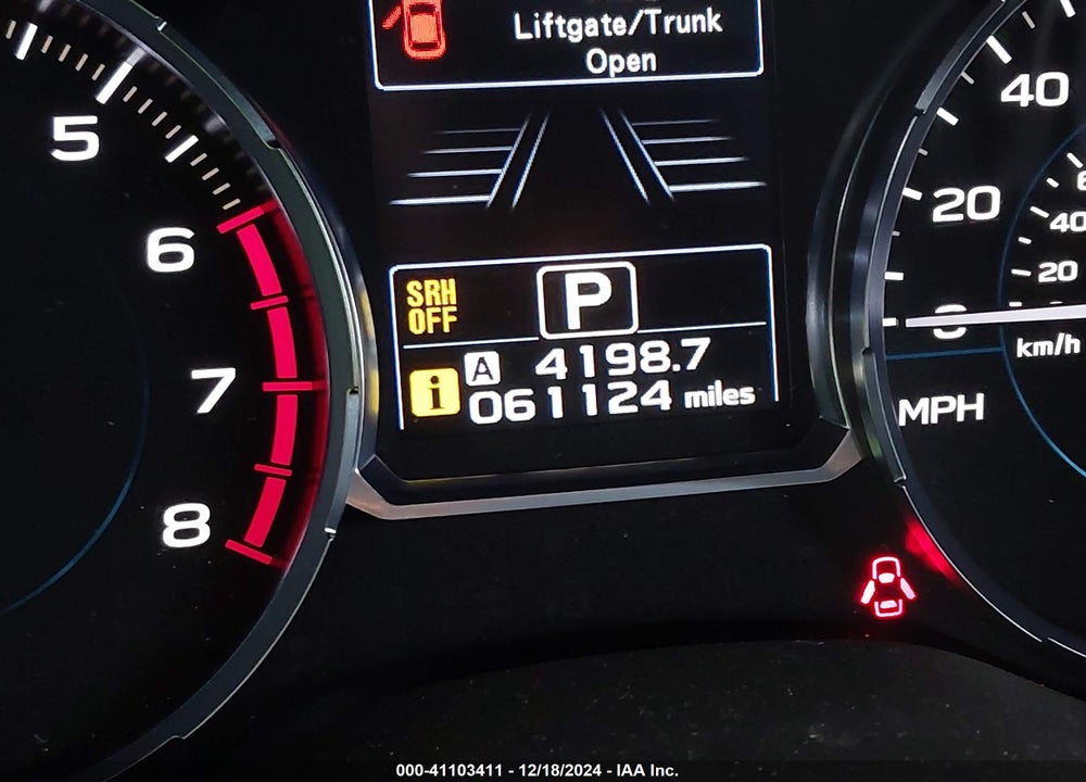 2018 SUBARU FORESTER 2.5I TOURING VIN: JF2SJAWC1JH607767