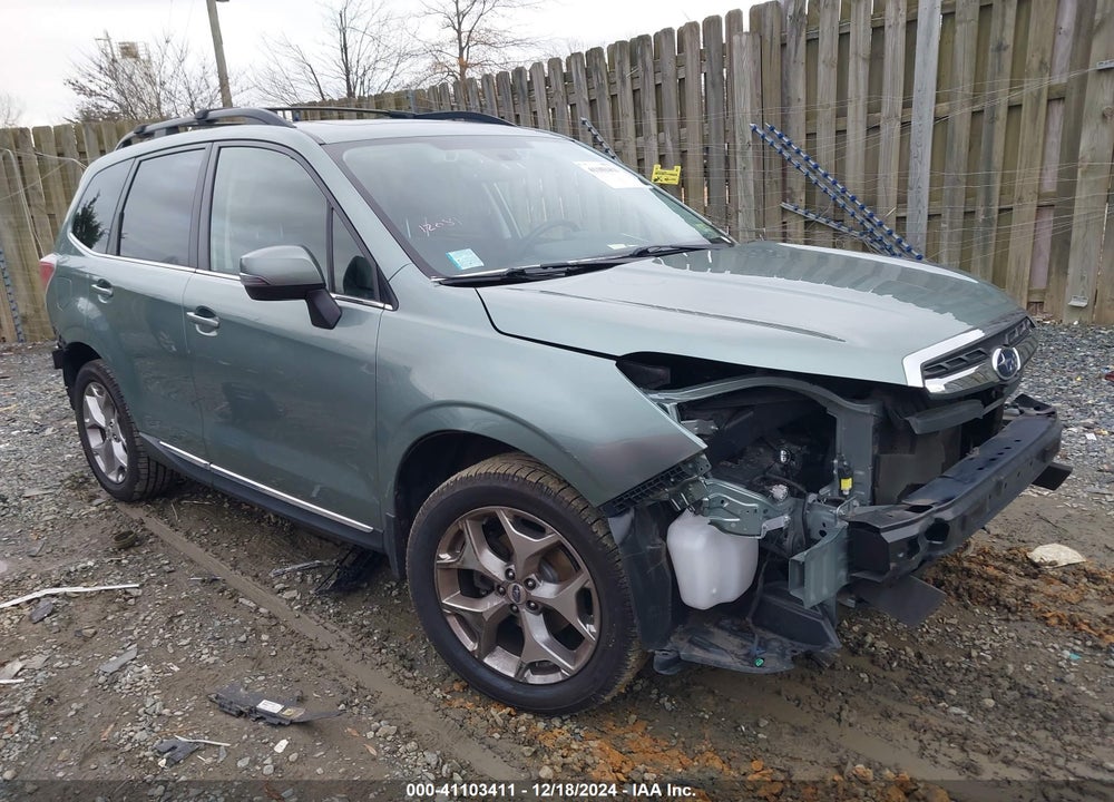 2018 SUBARU FORESTER 2.5I TOURING VIN: JF2SJAWC1JH607767
