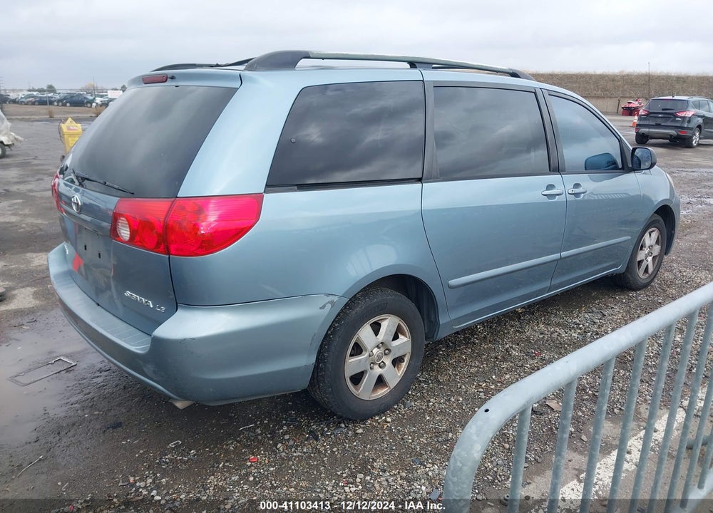 2007 TOYOTA SIENNA LE VIN: 5TDZK23C87S039350