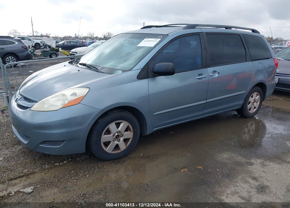 2007 TOYOTA SIENNA LE VIN: 5TDZK23C87S039350