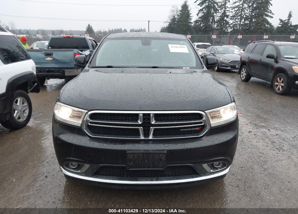 2014 DODGE DURANGO SXT VIN: 1C4RDJAGXEC595295