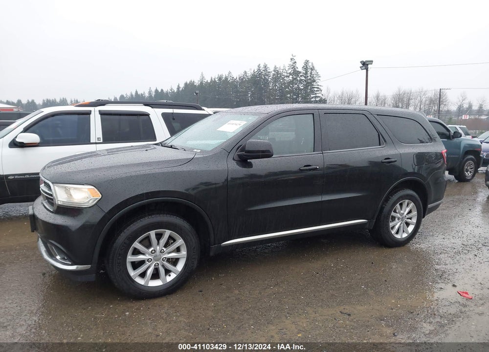 2014 DODGE DURANGO SXT VIN: 1C4RDJAGXEC595295