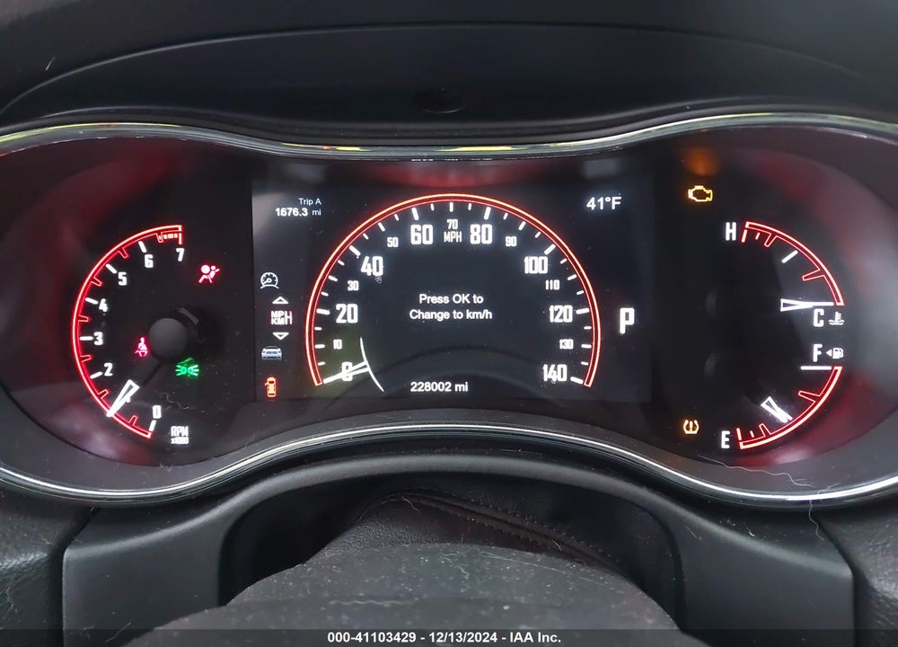 2014 DODGE DURANGO SXT VIN: 1C4RDJAGXEC595295