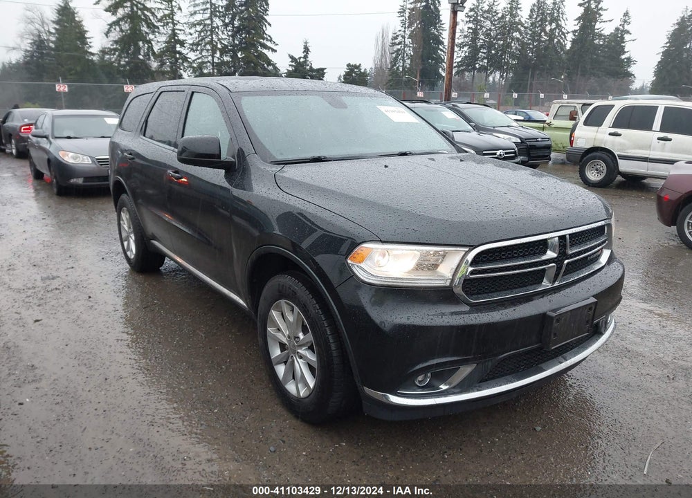 2014 DODGE DURANGO SXT VIN: 1C4RDJAGXEC595295