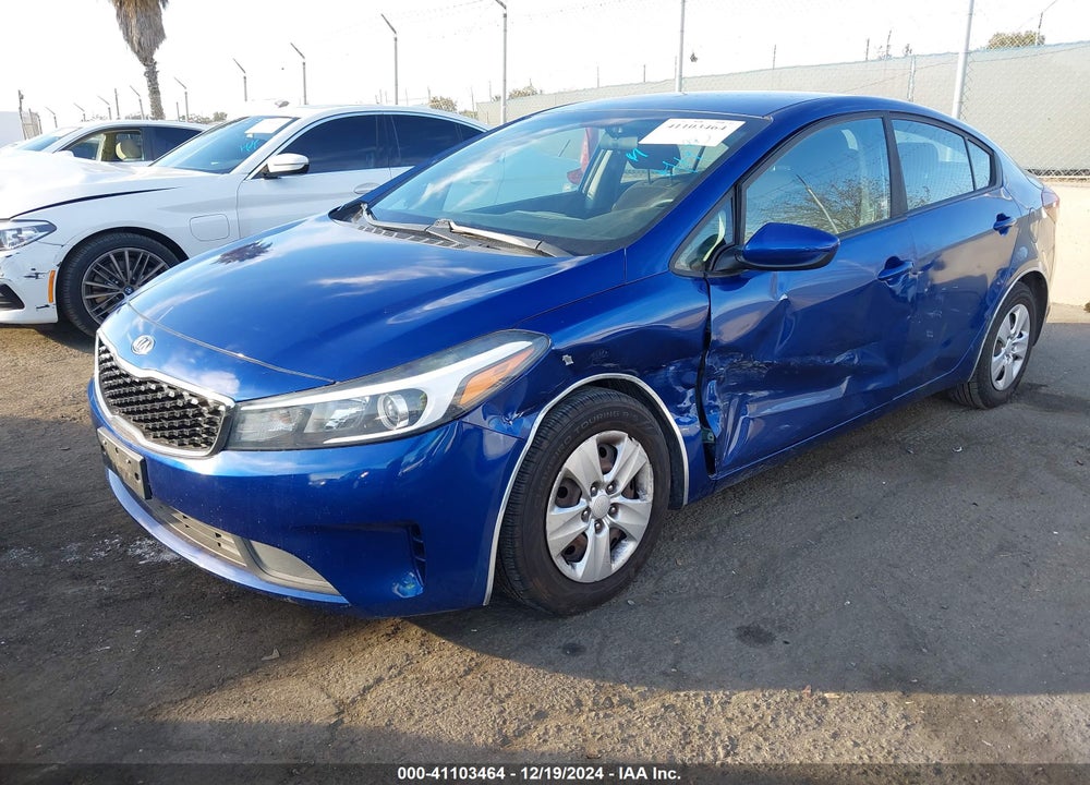 2018 KIA FORTE VIN: 3KPFK4A73JE246704