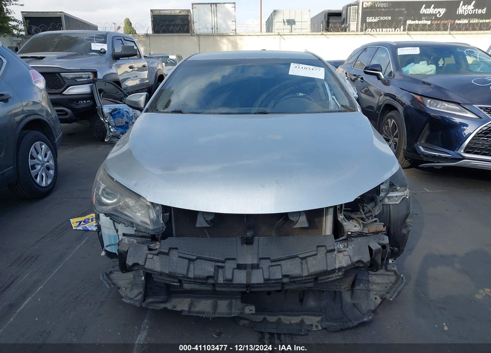 2016 TOYOTA CAMRY SE VIN: 4T1BF1FK0GU552117