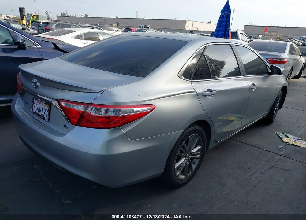 2016 TOYOTA CAMRY SE VIN: 4T1BF1FK0GU552117