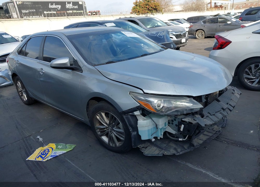 2016 TOYOTA CAMRY SE VIN: 4T1BF1FK0GU552117