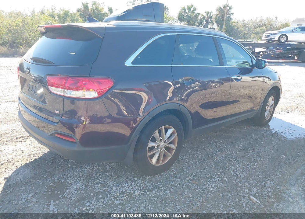 2016 KIA SORENTO 2.4L LX VIN: 5XYPG4A35GG066459