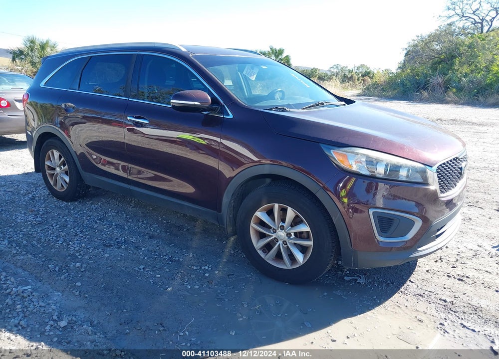 2016 KIA SORENTO 2.4L LX VIN: 5XYPG4A35GG066459