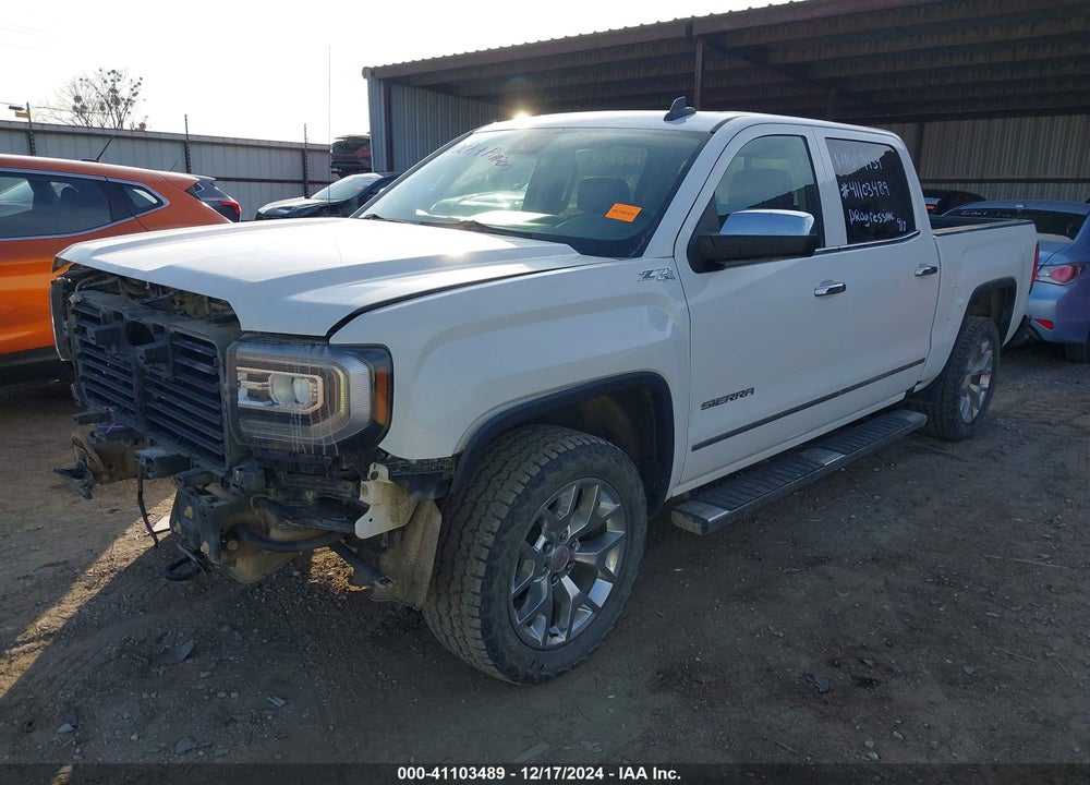 2017 GMC SIERRA 1500 SLT VIN: 3GTU2NEC2HG449439