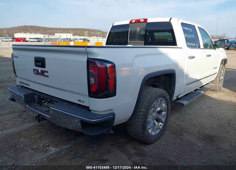 2017 GMC SIERRA 1500 SLT VIN: 3GTU2NEC2HG449439
