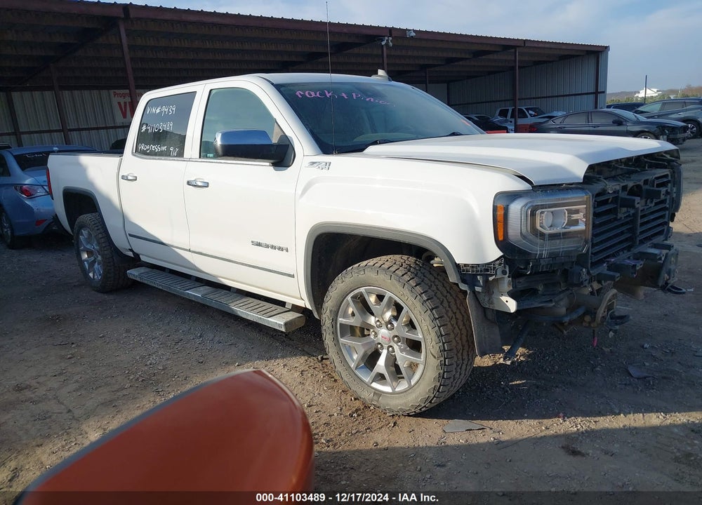 2017 GMC SIERRA 1500 SLT VIN: 3GTU2NEC2HG449439
