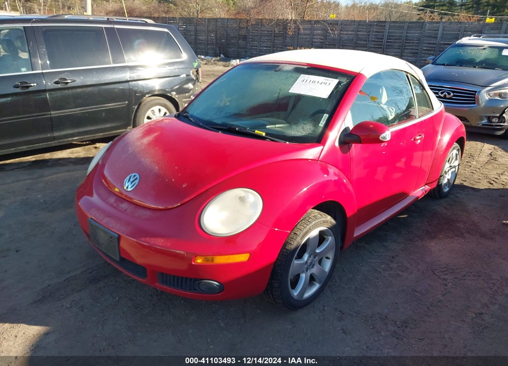 2006 VOLKSWAGEN NEW BEETLE 2.5 VIN: 3VWSF31Y96M309207