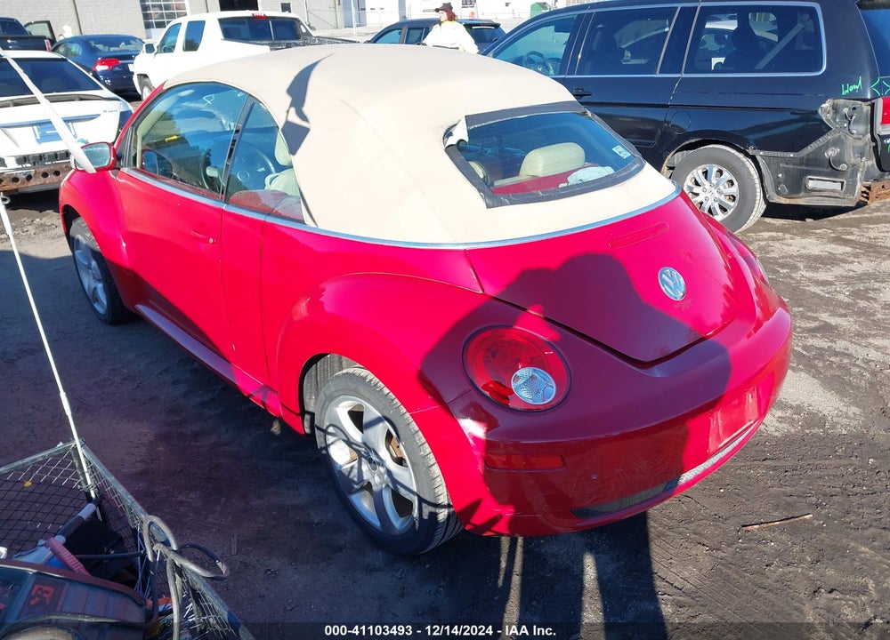 2006 VOLKSWAGEN NEW BEETLE 2.5 VIN: 3VWSF31Y96M309207