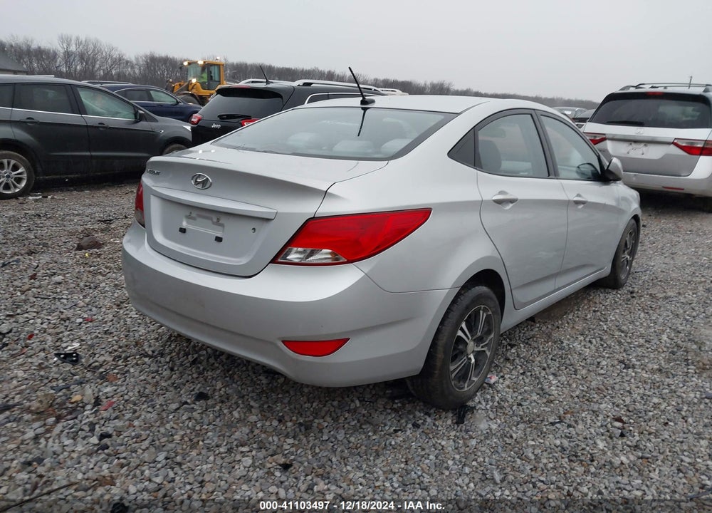 2015 HYUNDAI ACCENT GLS VIN: KMHCT4AE6FU898736