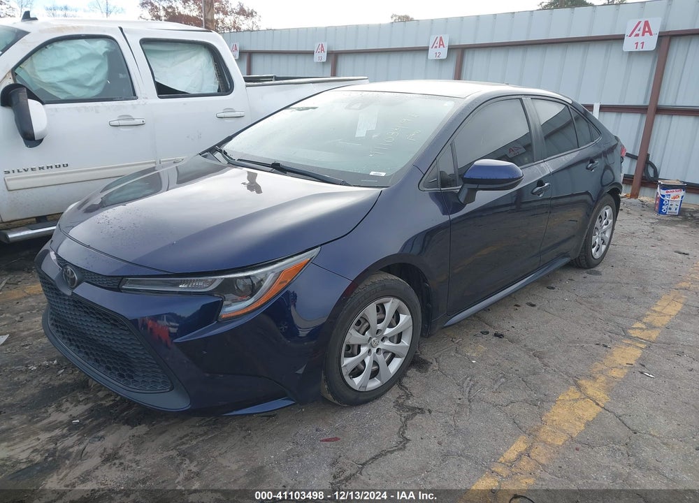 2020 TOYOTA COROLLA LE VIN: JTDEPRAE4LJ032092