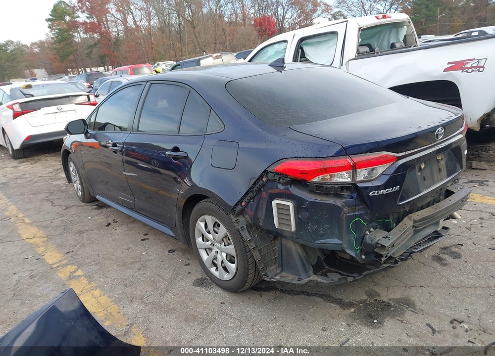 2020 TOYOTA COROLLA LE VIN: JTDEPRAE4LJ032092